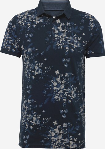 T-Shirt Gabbiano en bleu : devant