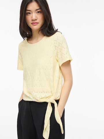 VILA - Camiseta 'VIAmalina' en amarillo: frente