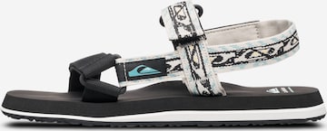 QUIKSILVER Sandaal 'Monkey Caged' in Zwart: voorkant