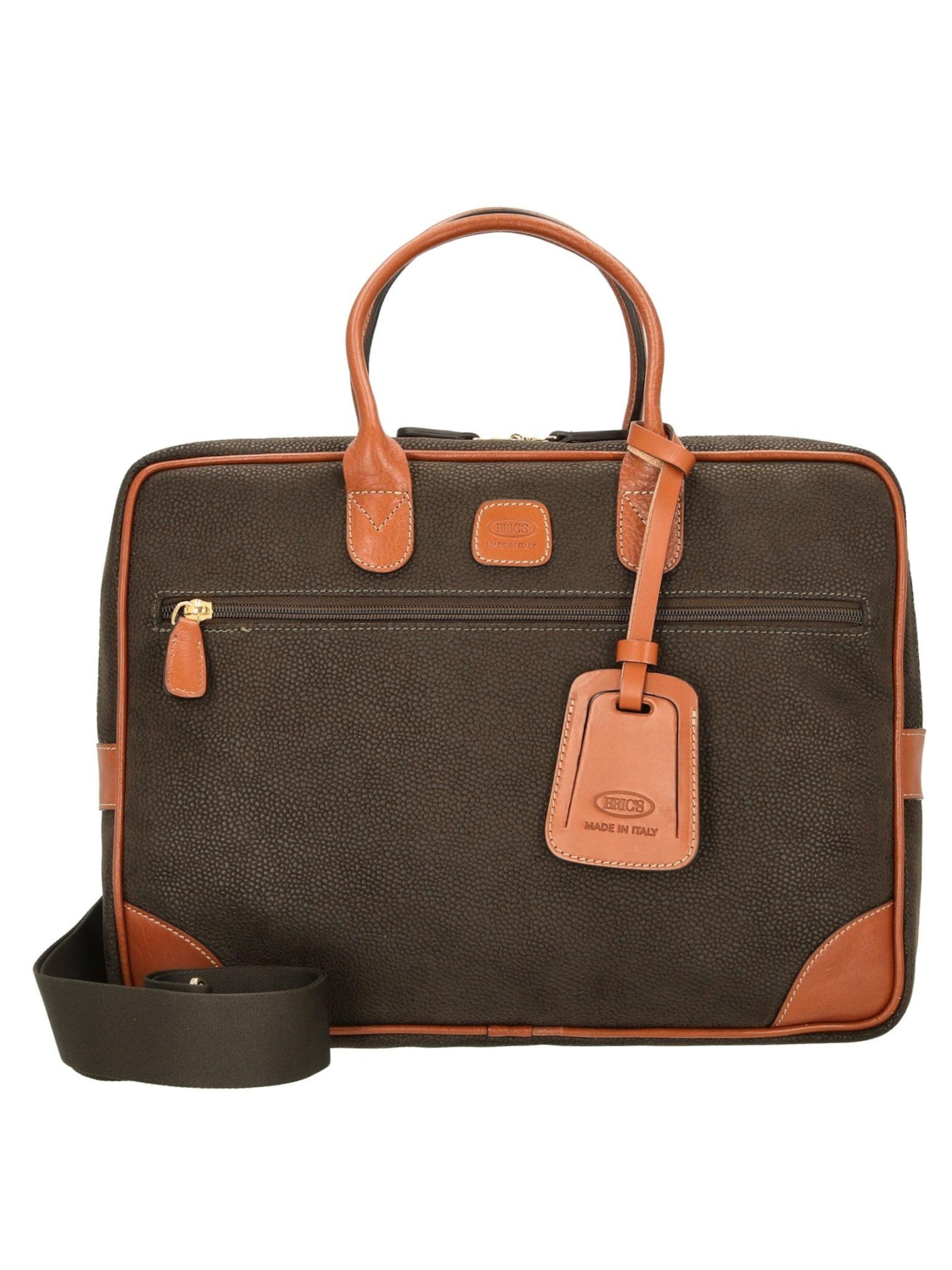 Bric's Briefcase 'Life' in Green: front