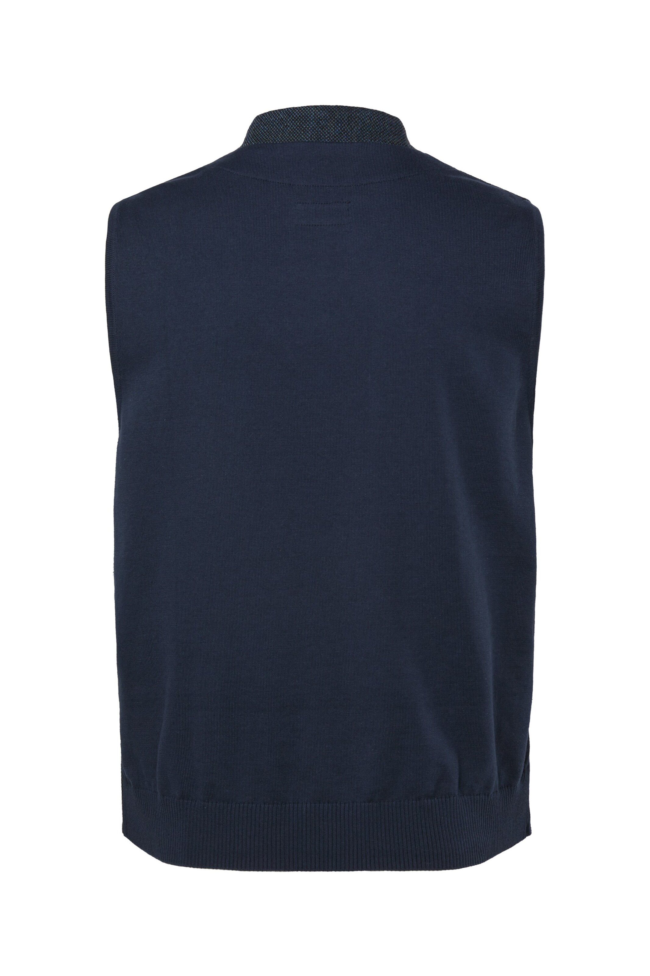 Men Plus Vest in Blue