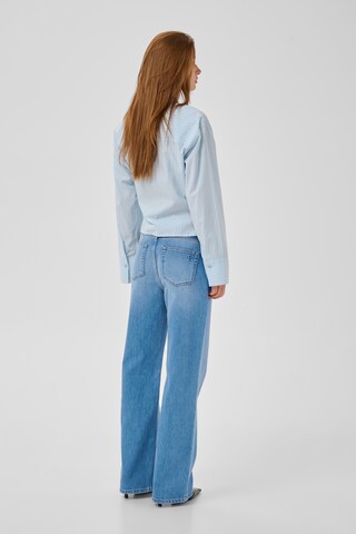 My Essential Wardrobe Wide Leg Jeans 'THE LOUIS' i blå