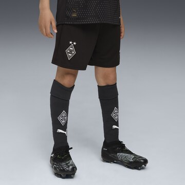 PUMA Regular Sports trousers 'Borussia Mönchengladbach 25/26' in Black: front