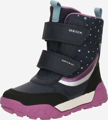 Boots da neve di GEOX in blu: frontale