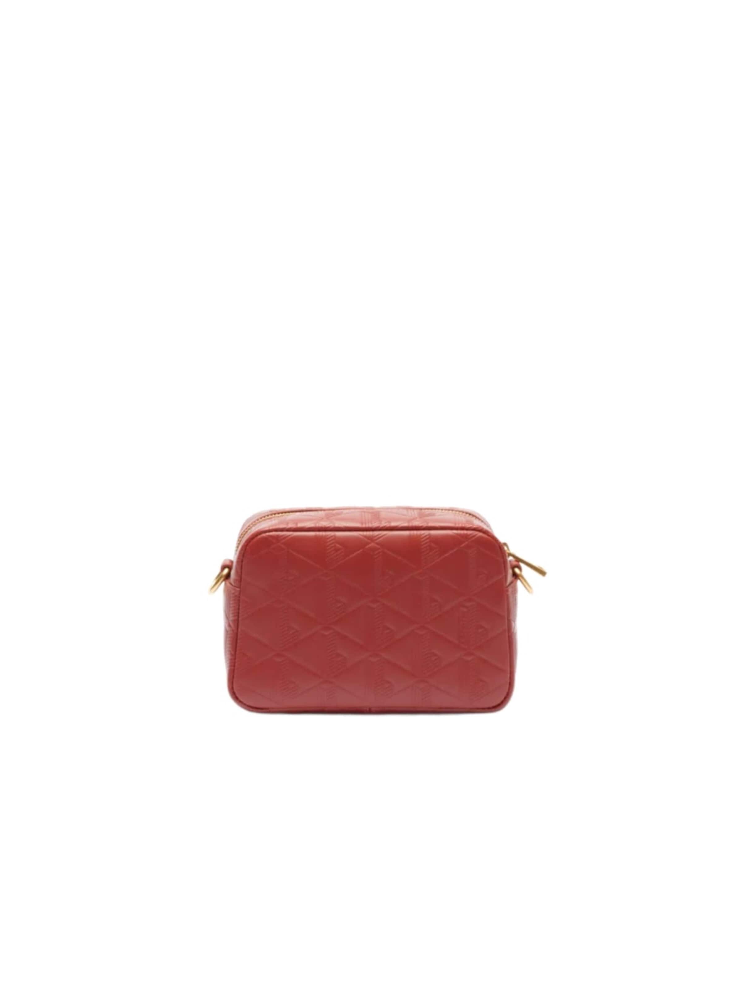 LACOSTE - Bolso de hombro 'Lacoste Sac Bandoulière Maheki Iberis' en rojo