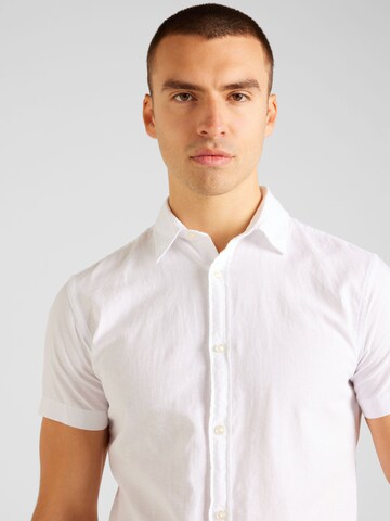 Coupe regular Chemise JACK & JONES en blanc