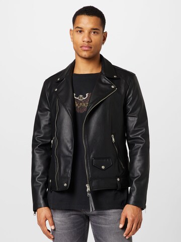 AllSaints Between-season jacket 'MILO' in Black: front