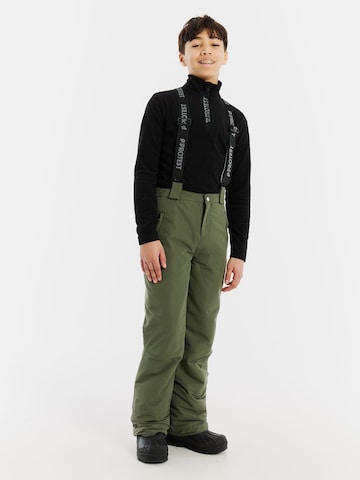 PROTEST Regular Workout Pants 'PRTSticks JR' in Green: front