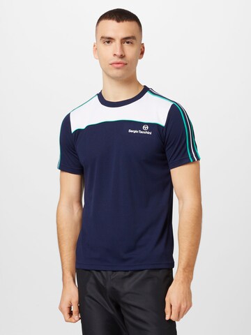 Sergio Tacchini Sportshirt 'LISTA' in Blau: predná strana