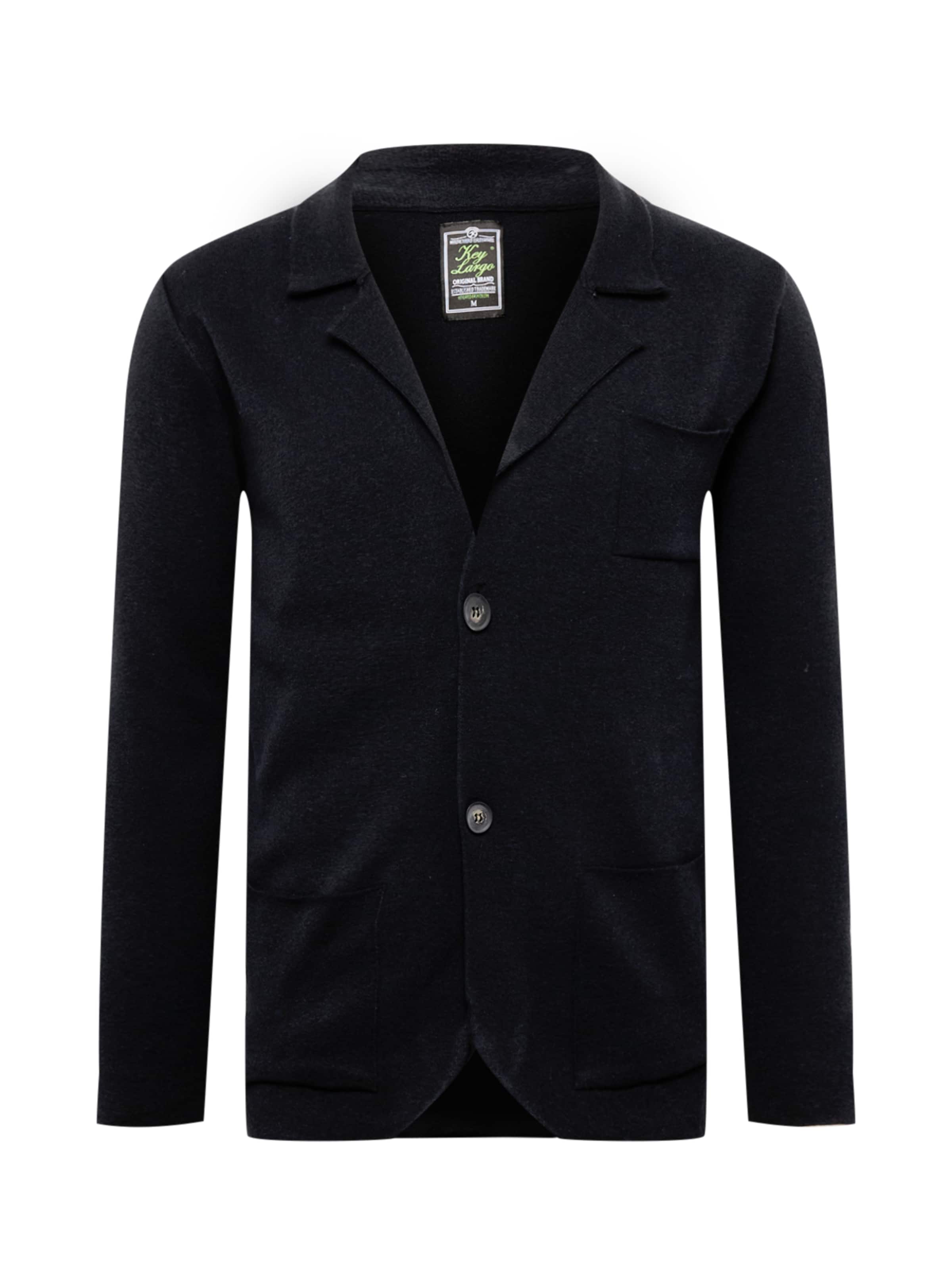 Key LargoRegular Fit Kardigan 'JAN' - plava boja: prednji dio