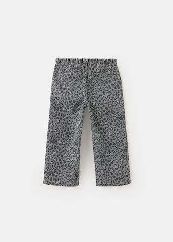 MANGO KIDS Loosefit Jeans in Grijs