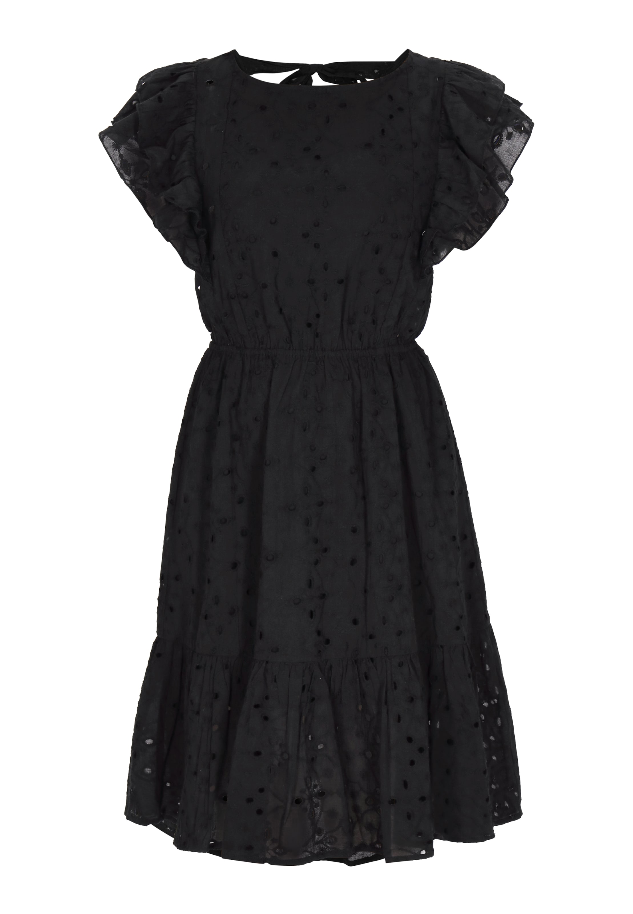 Robe d’été 'Classic Look' DreiMaster Vintage en noir : devant
