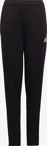 Regular Pantaloni sport 'Entrada 22 Training Bottoms' de la ADIDAS PERFORMANCE pe negru: față