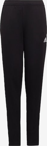 ADIDAS PERFORMANCE Workout Pants 'Entrada' in Black: front