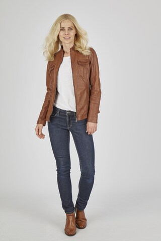 7ELEVEN Between-season jacket 'SEFelida' in Brown