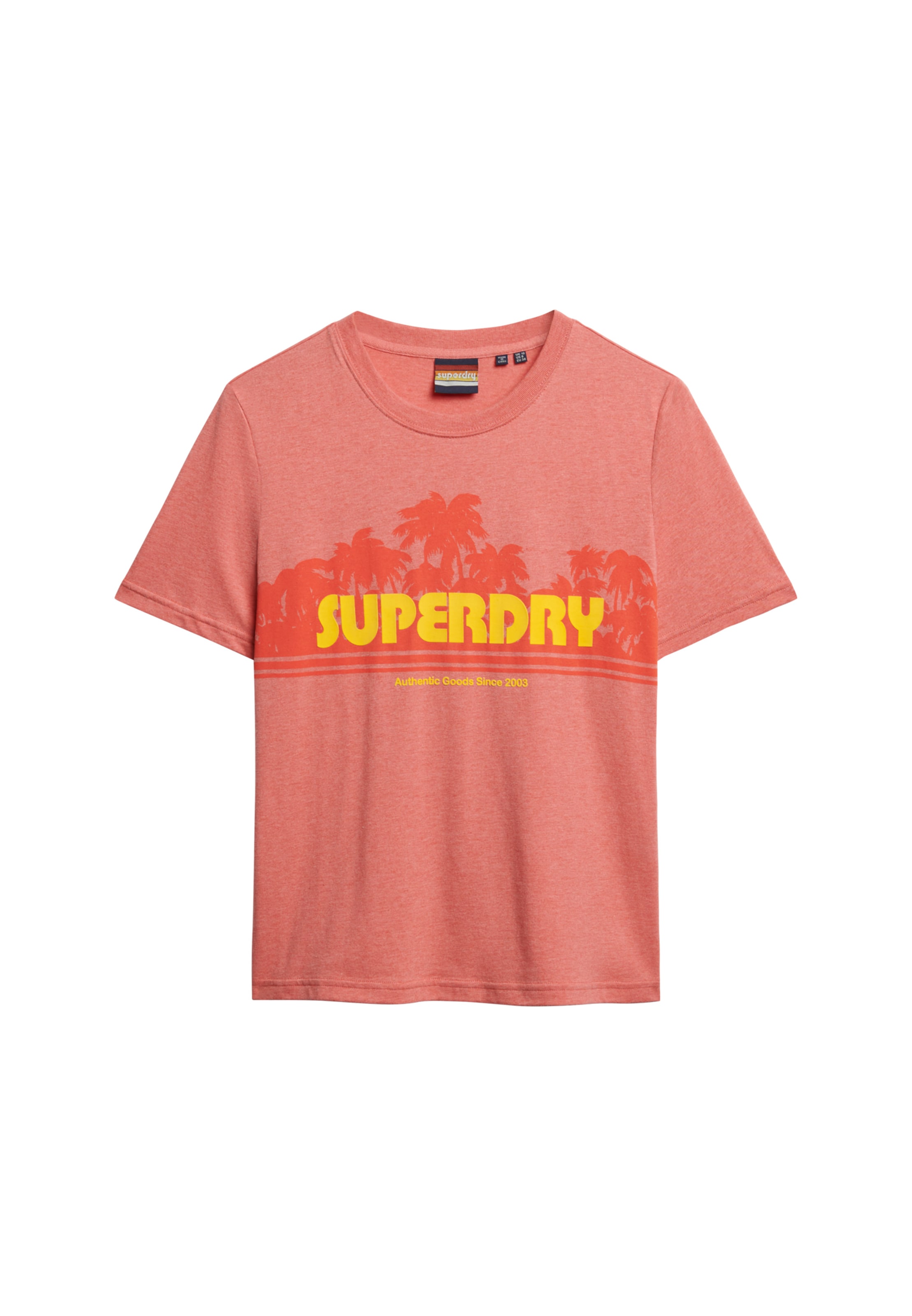 T-shirt Superdry en rouge : devant