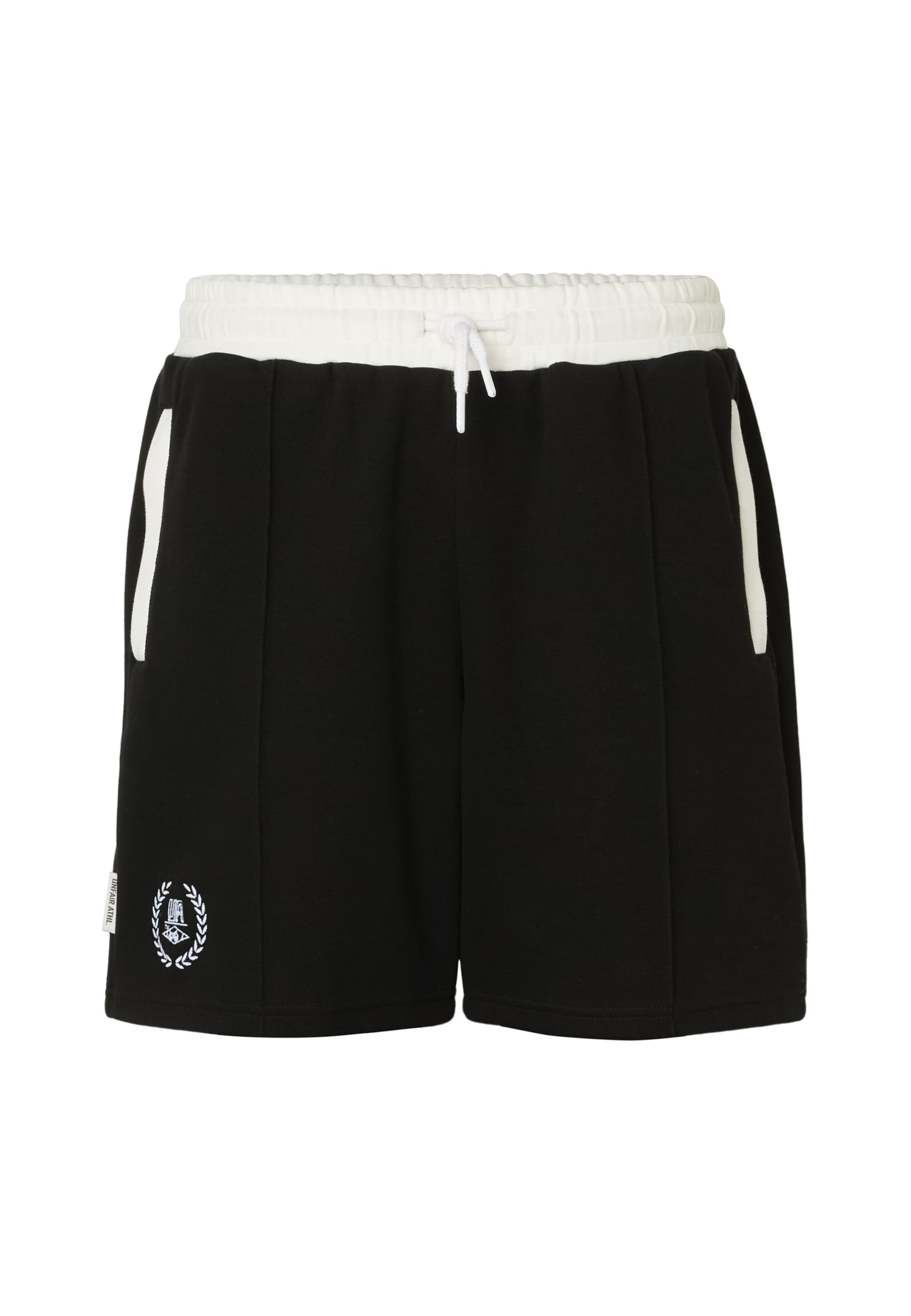 Unfair Athletics Regular Sportbroek 'Lotc' in Zwart: voorkant