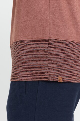 T-Shirt INDICODE JEANS en marron