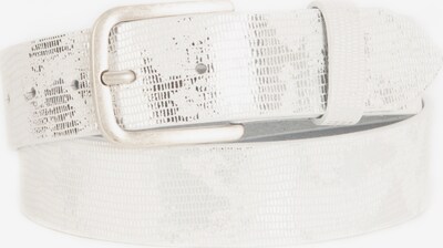 BA98 Ledergürtel in silber, Produktansicht