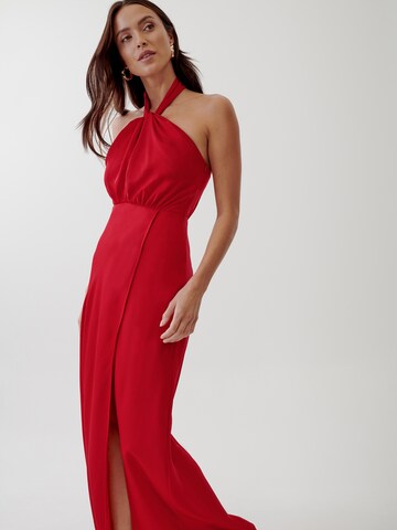 Tussah - Vestido 'VIVIANNE' em vermelho