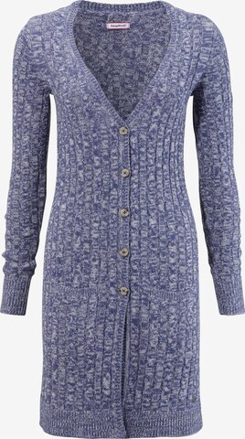 KangaROOS Knit Cardigan in Blue: front