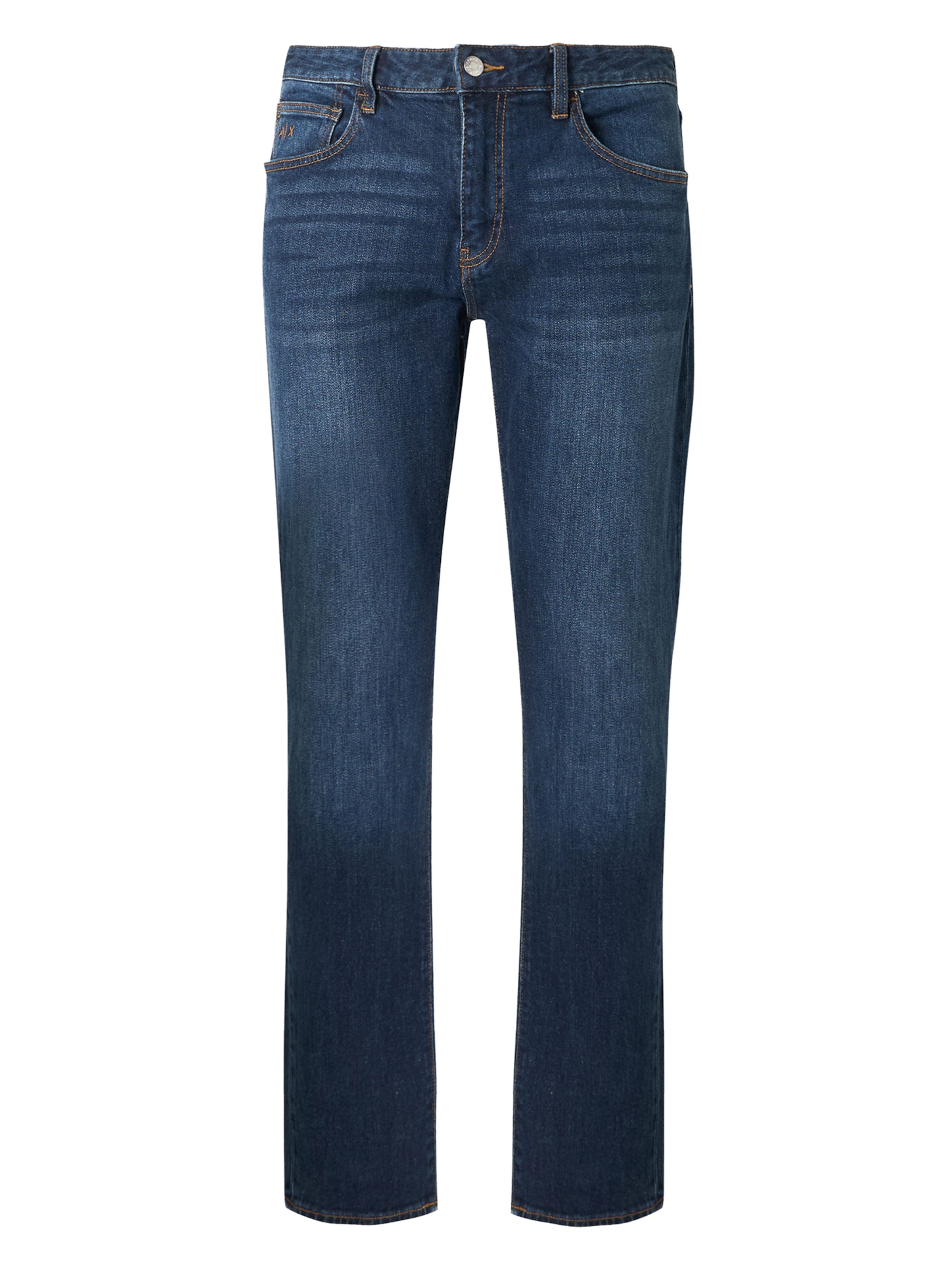 ARMANI EXCHANGE Regular Jeans in Blauw: voorkant