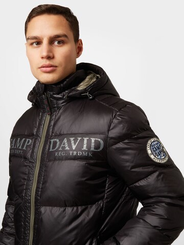 CAMP DAVID Зимняя куртка в Черный