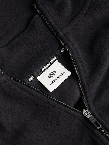 Giacca di pile di JACK & JONES in nero