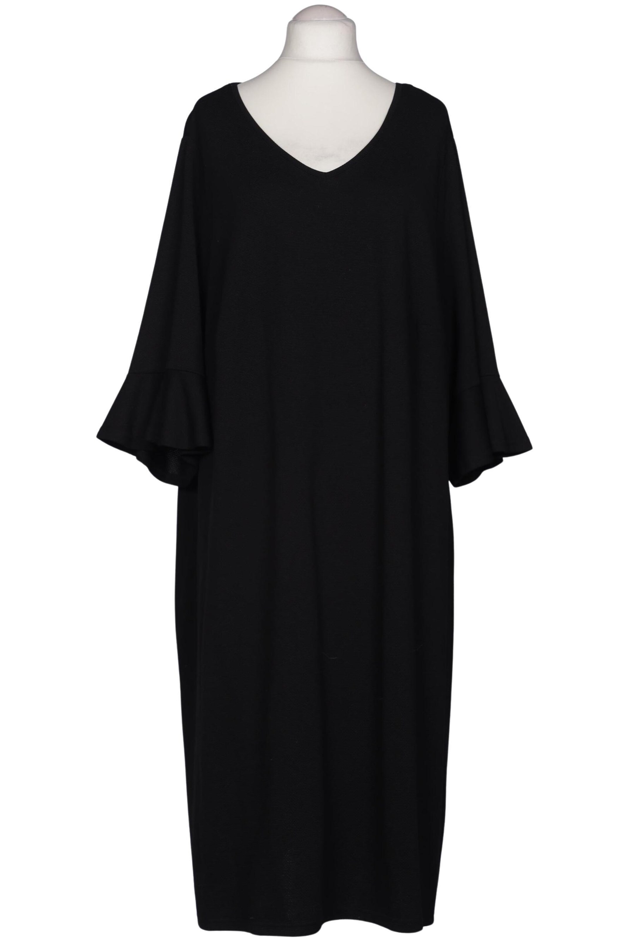 Ulla Popken Kleid 9XL in Schwarz: Vorderseite