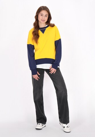 MYMO - Sweatshirt em amarelo