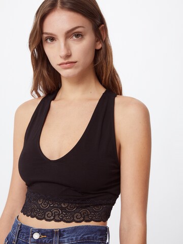 ABOUT YOU Top 'Ester' in Black: front