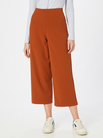 TOM TAILOR DENIM Wide Leg Culotte in Braun: predná strana