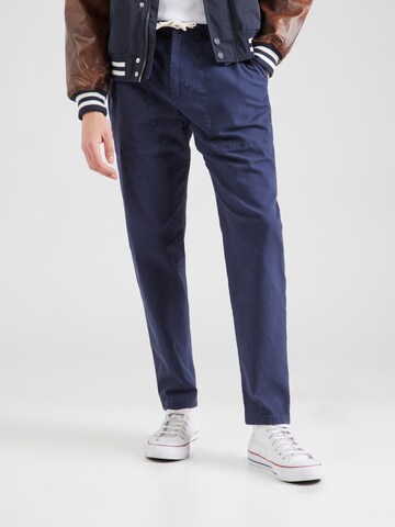 s.Oliver Loosefit Chino in Blauw: voorkant
