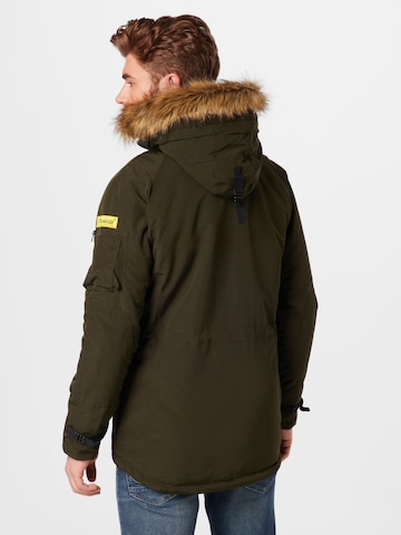 Parka invernale di INDICODE JEANS in verde