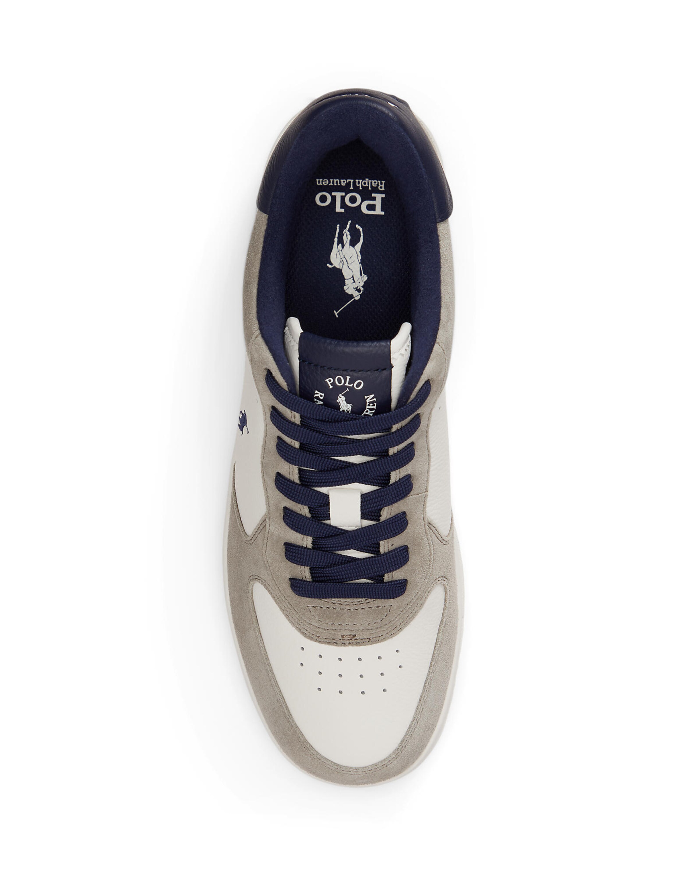 Polo Ralph Lauren Låg sneaker 'MASTERS CRT' i vit