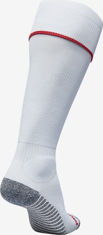 Hummel - Calcetines deportivos en blanco