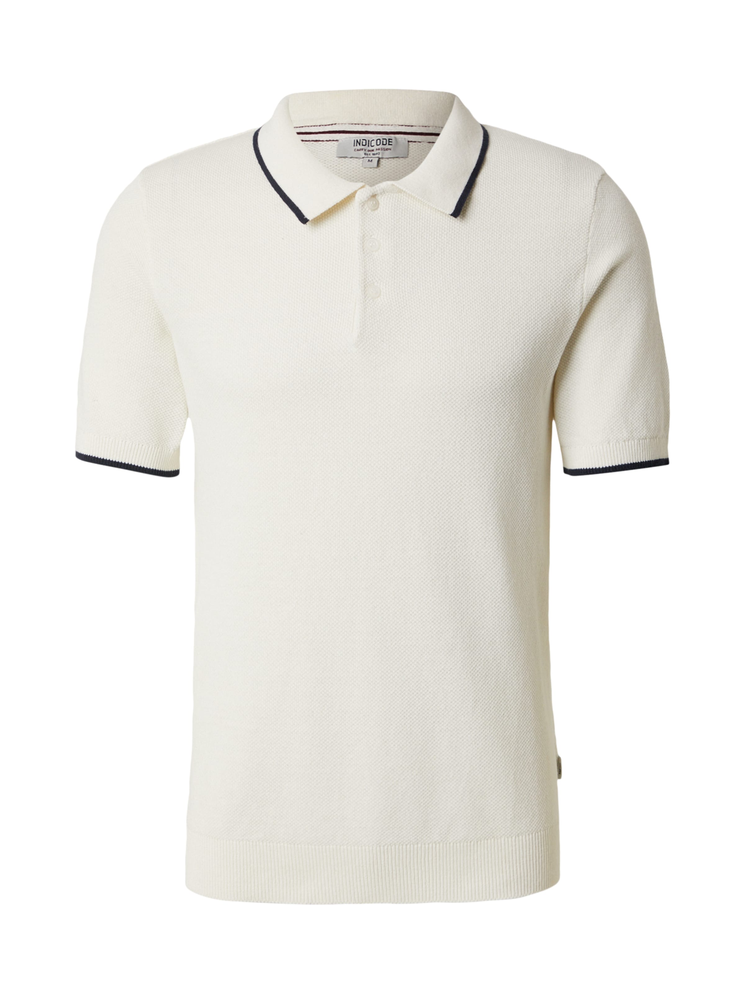 INDICODE JEANS Neulepaita 'Nomi' värissä valkoinen: etupuoli