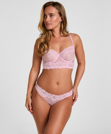 Hunkemöller String 'Camellia' in Pink