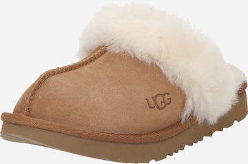 Ciabatta 'COZY II' di UGG in marrone: frontale