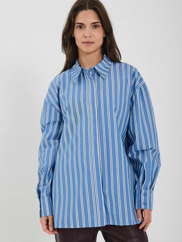 Camicia da donna 'Maloa' di NORR in blu: frontale