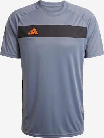 T-Shirt fonctionnel 'Tiro 25 Essentials' ADIDAS PERFORMANCE en bleu : devant
