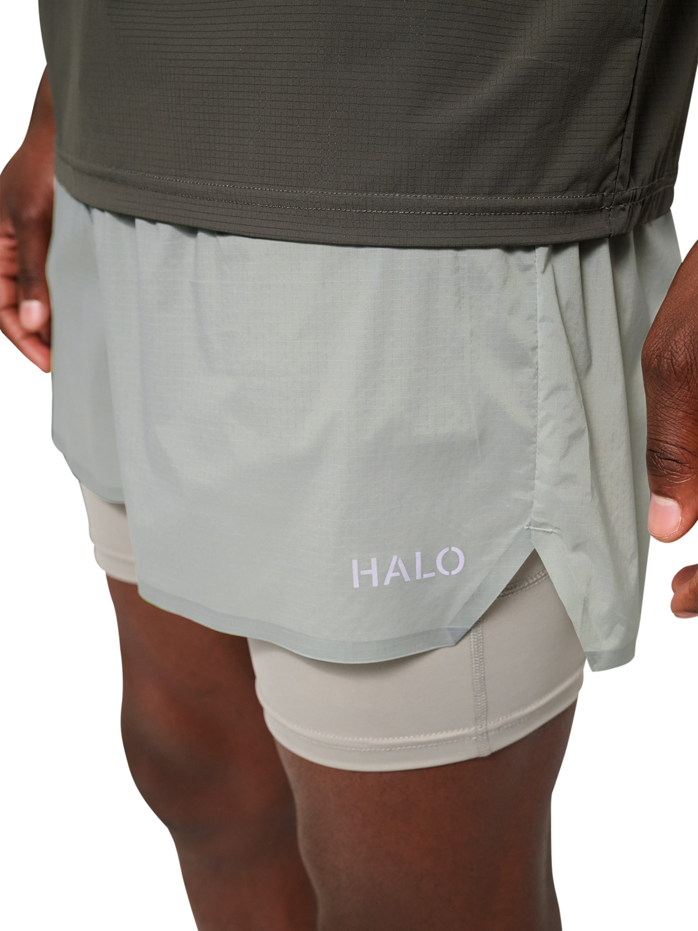 HALO Skinny Trousers in Grey