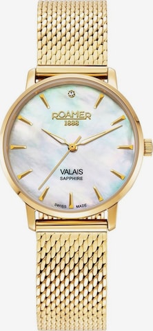 Roamer Analoguhr 'Date watch Valais Ladies Interchangeable Box Set' in Weiß: Vorderseite