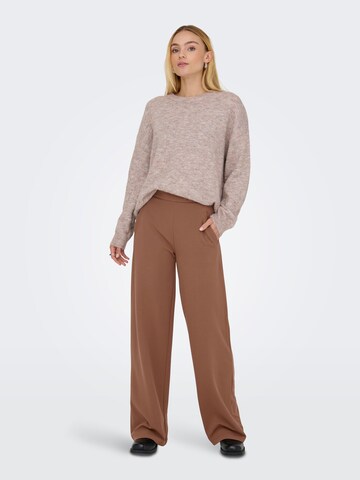ONLY Pullover 'ONLAzu' in Beige