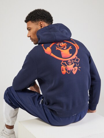 Sweat-shirt 'CLUB' Nike Sportswear en bleu : devant