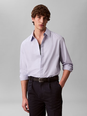 Calvin Klein Tavaline suurus Triiksärk, värv lilla: eest vaates