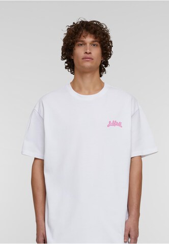 T-Shirt 'Pasta Day' Lost Youth en blanc