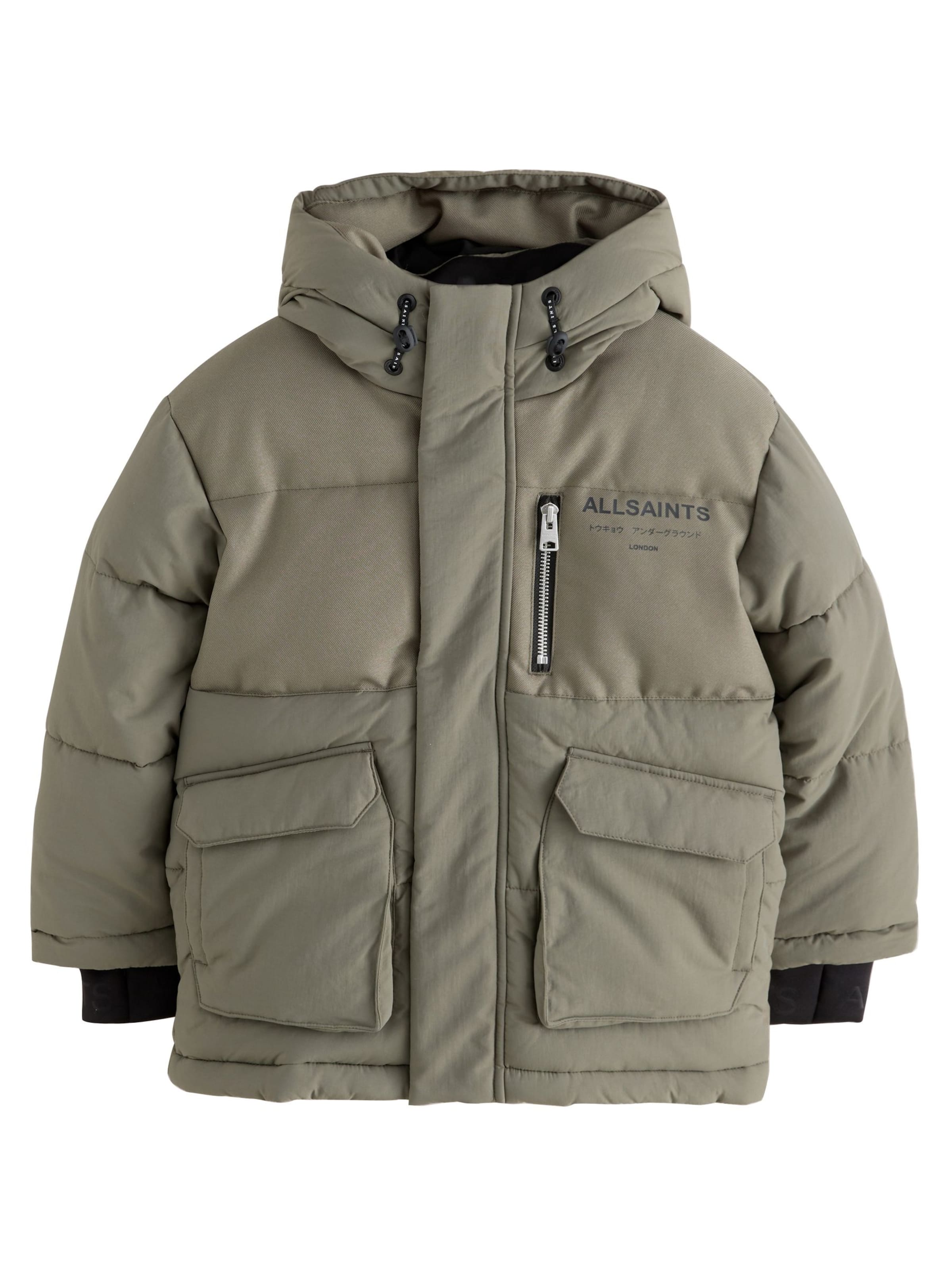 Giacca invernale 'Underground' di smALLSAINTS in verde: frontale