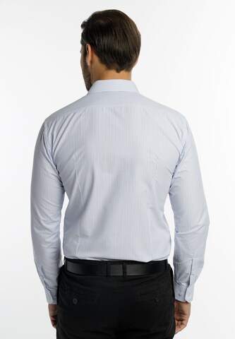 Coupe slim Chemise business DreiMaster Klassik en bleu