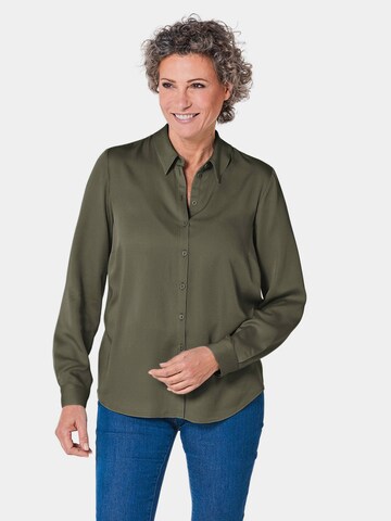 Goldner Blouse in Groen: voorkant